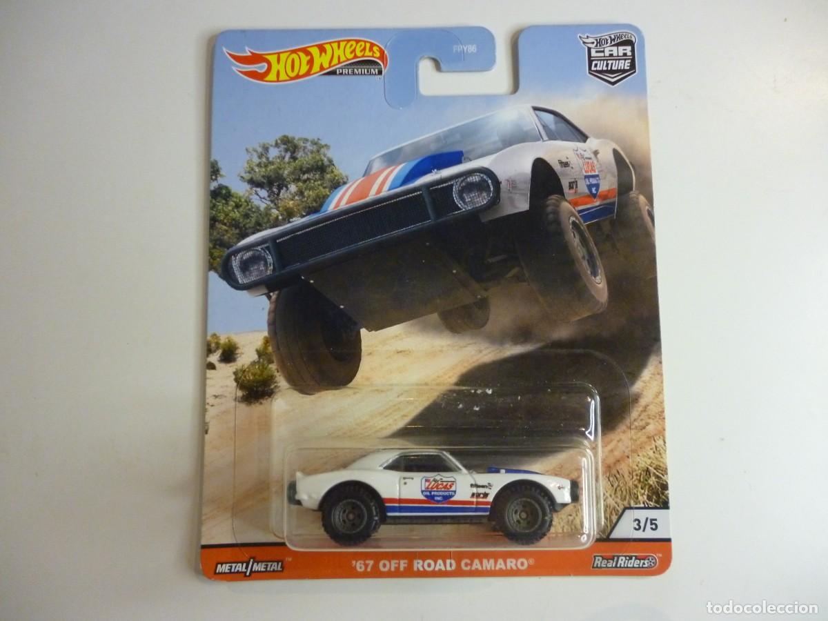 Coches a escala Hot Wheels: Off road camaro hot wheels premium - Foto 1