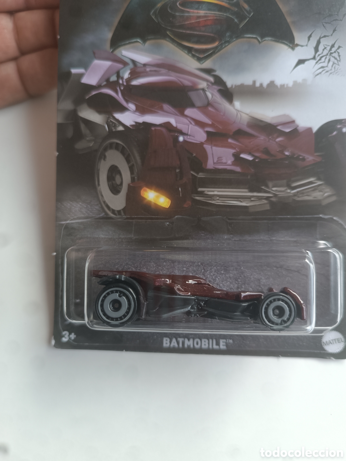 Voitures miniatures Hot Wheels: HOT WHEELS BATMOBILE GRANATE. COCHE COLECCION 1/64 BATMAN 2024.