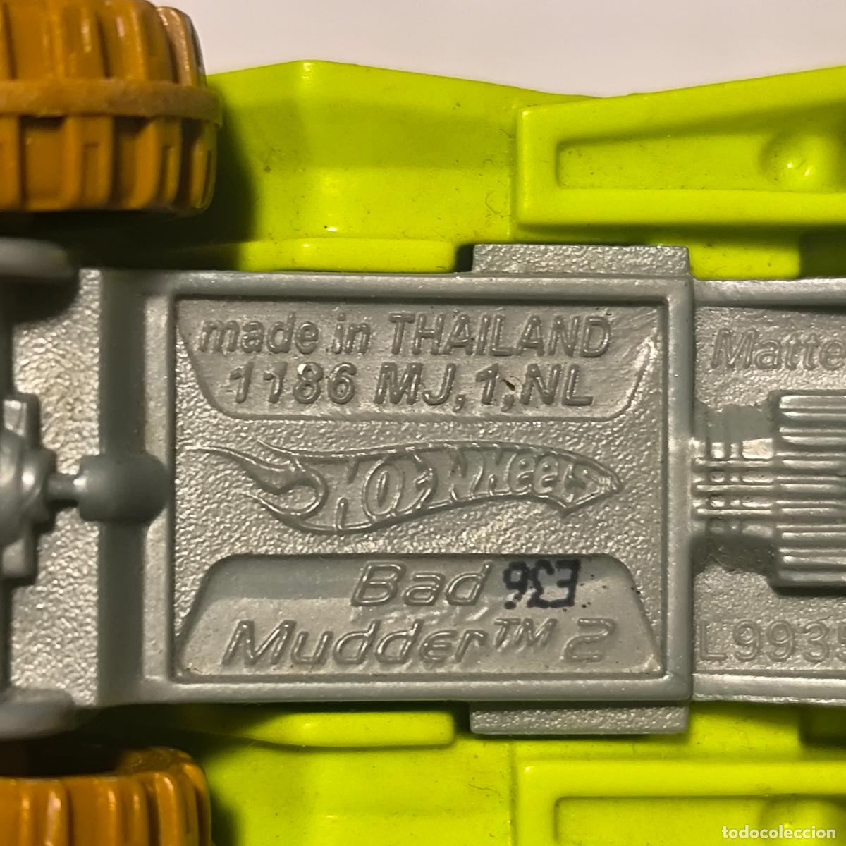 Coches a escala Hot Wheels: HOT WHEELS BAD MUDDER 2 JUNGLE - Foto 3