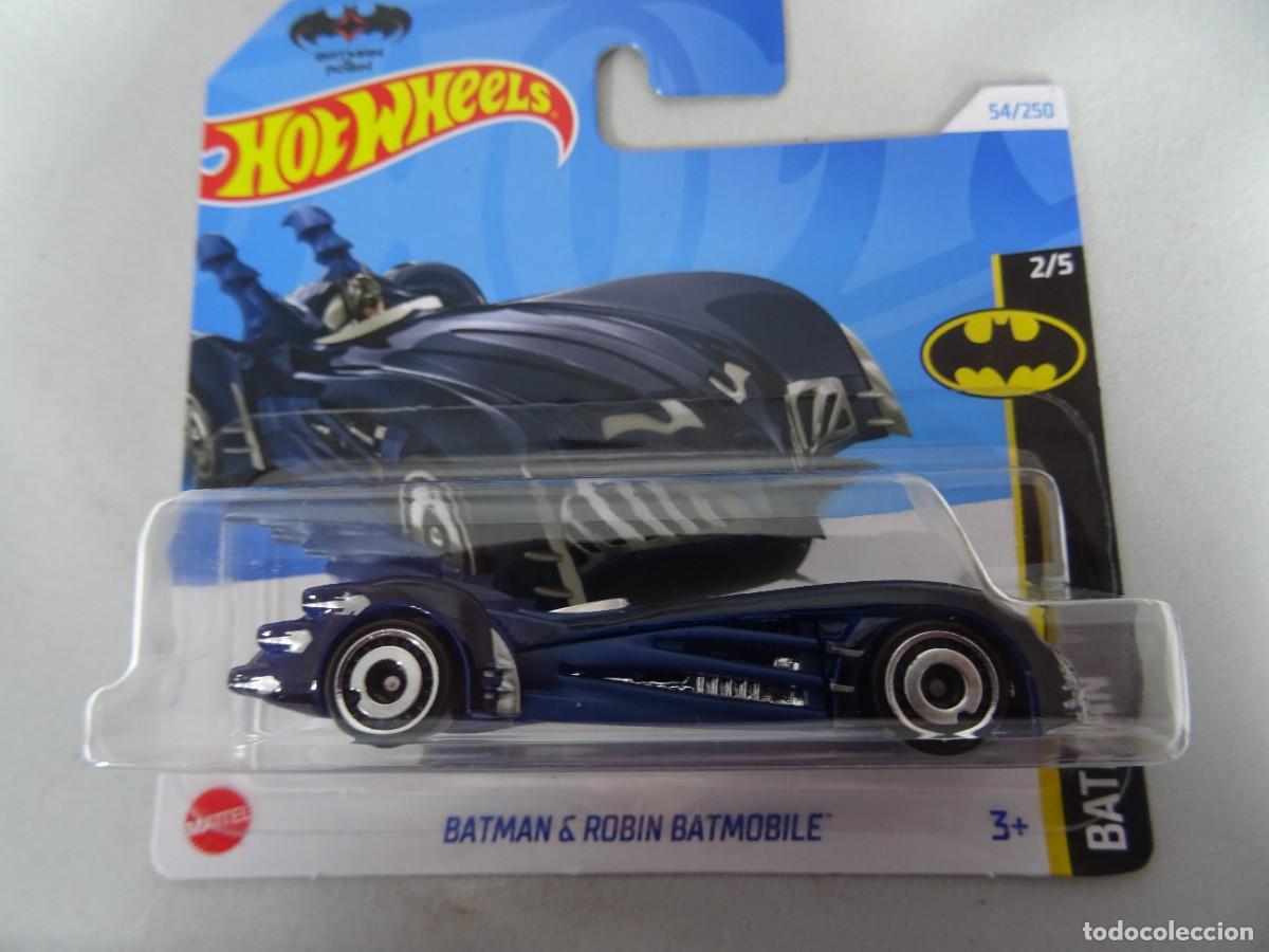 Coches a escala Hot Wheels: HOT WHEELS 2024 BATMAN & ROBIN BATMOBILE - Foto 1