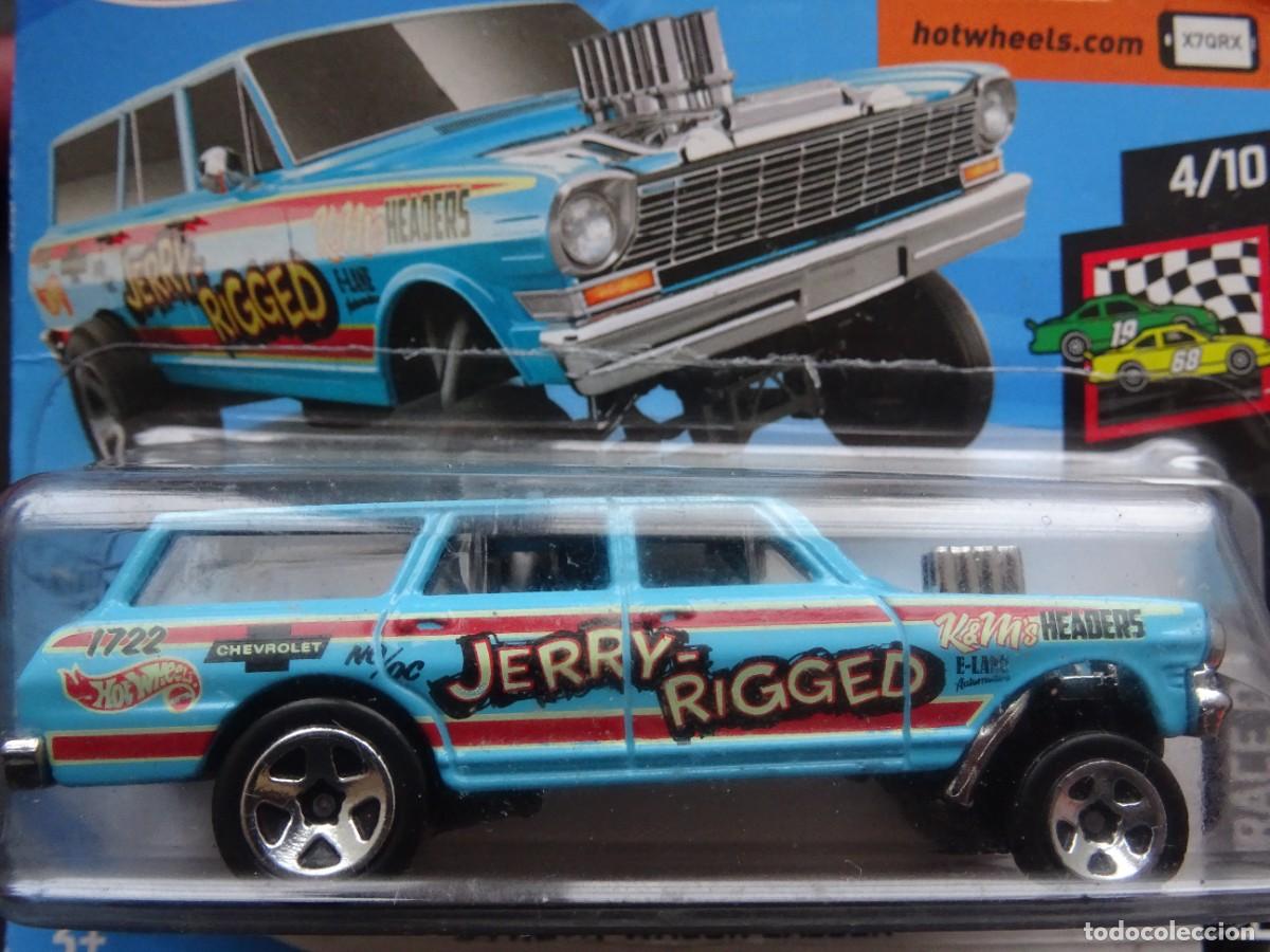 Coches a escala Hot Wheels: HOT WHEELS &acute;64 NOVA WAGON GASSER - Foto 1