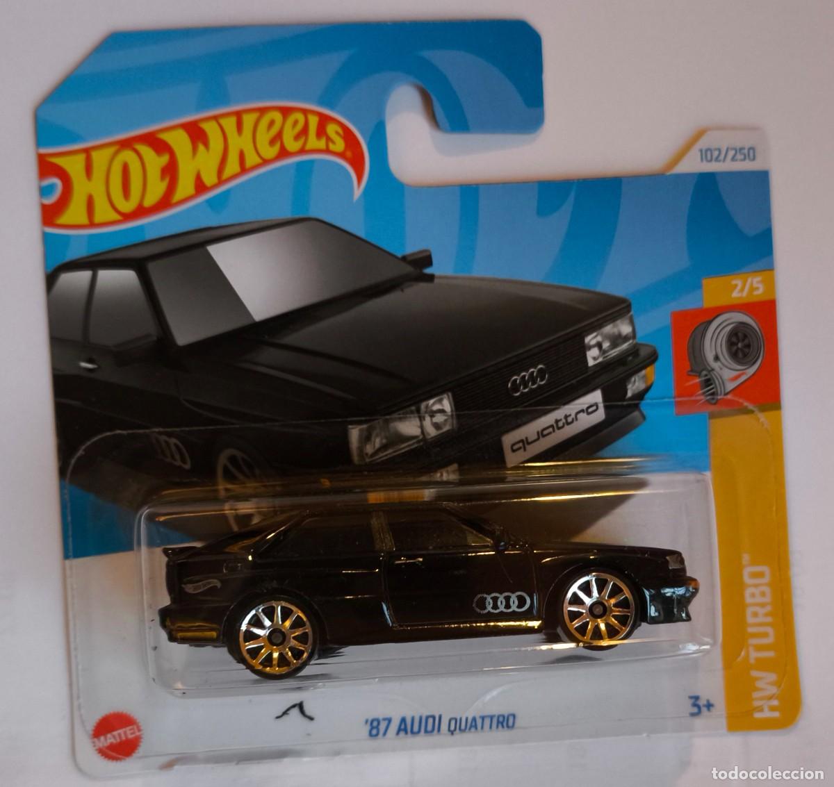 Coches a escala Hot Wheels: HOT WHEELS '87 AUDI QUATTRO. HW TURBO 2/5. (3)