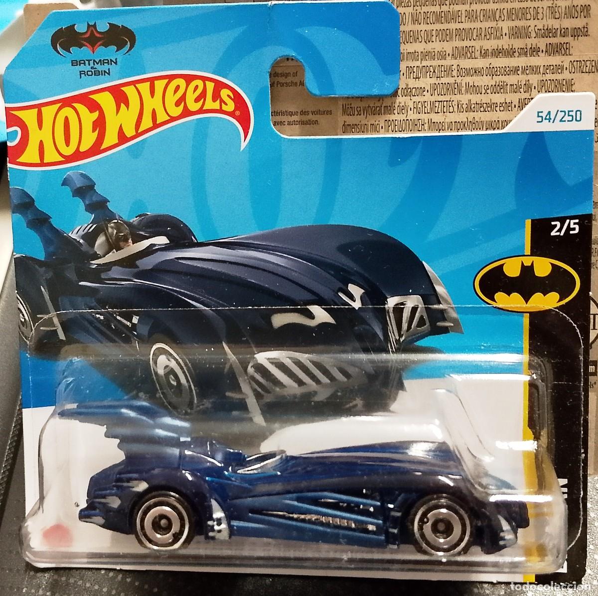 Coches a escala Hot Wheels: Hot wheels Batmobile Azul - Batman & Robin - Foto 2