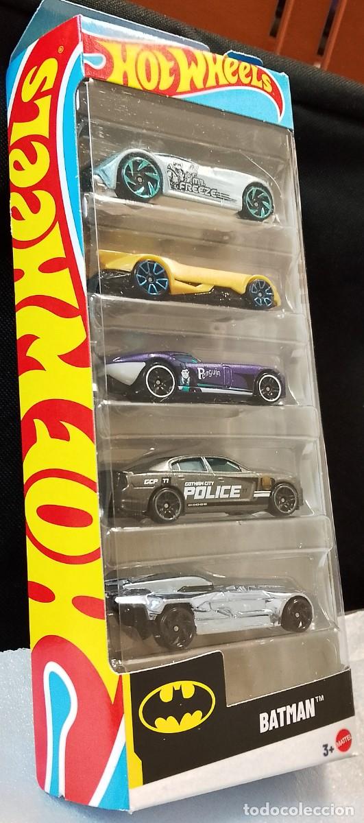 Coches a escala Hot Wheels: Hot wheels Pack 5 Batman - Foto 5