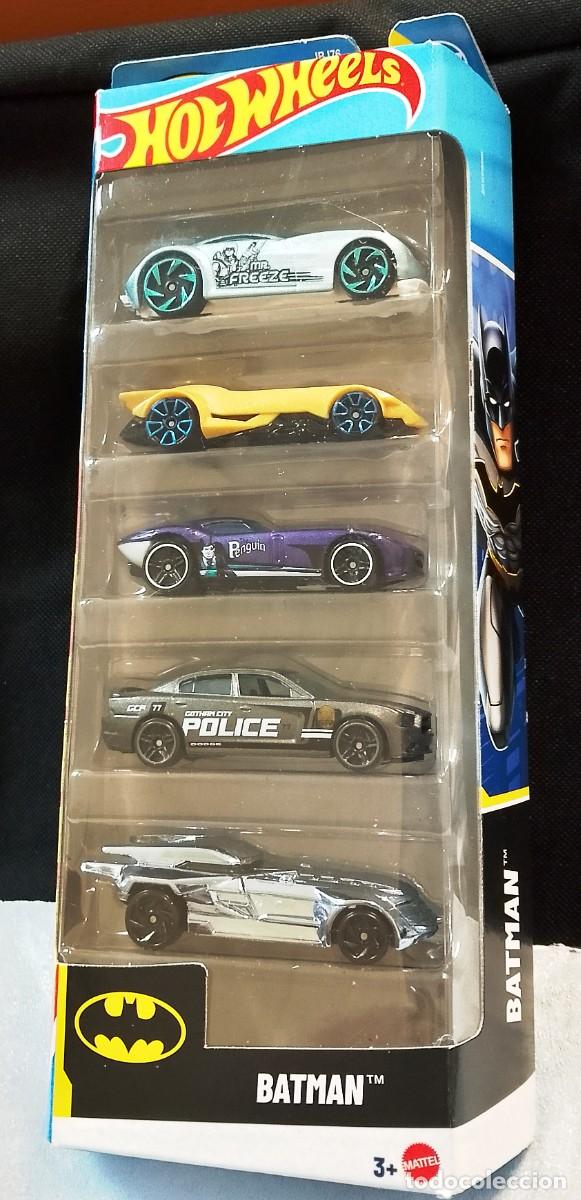 Coches a escala Hot Wheels: Hot wheels Pack 5 Batman - Foto 6