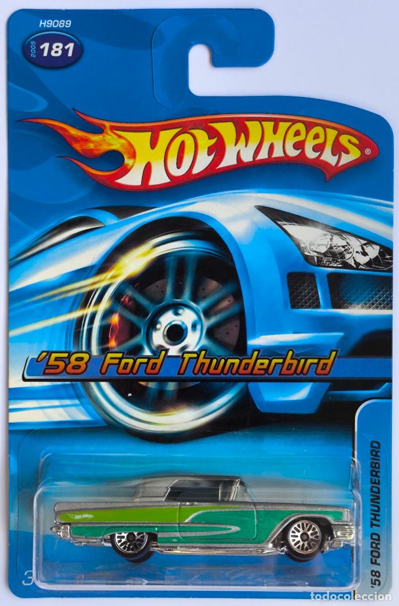 Coches a escala Hot Wheels: HOT WHEELS 58 FORD THUNDERBIRD. - Foto 1