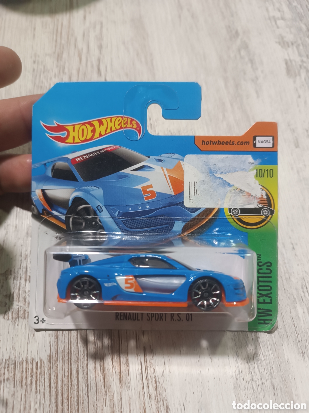 Auto in scala Hot Wheels: HOT WHEELS 2017 RENAULT SPORT RS01 AZUL. HOTWHEELS 1/64. HW EXOTICS 2017.