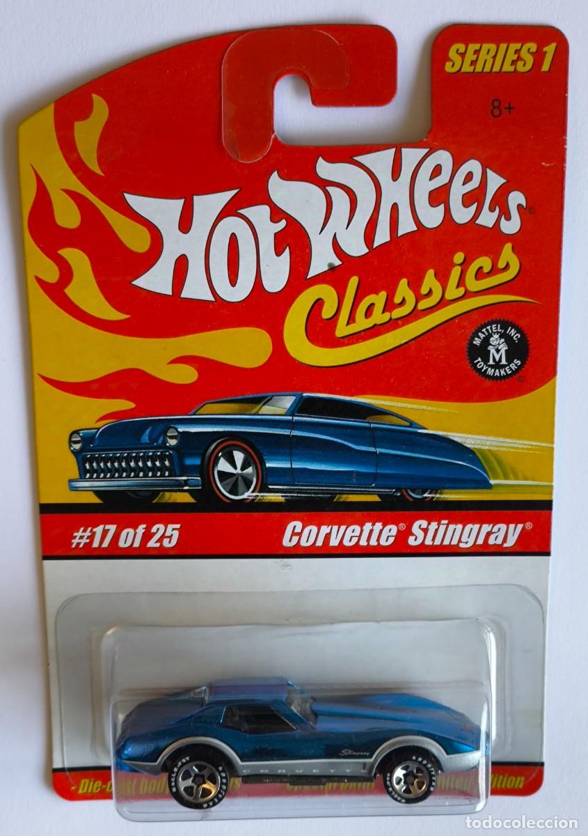 Coches a escala Hot Wheels: HOT WHEELS CLASSICS. CORVETTE STINGRAY. SERIES 1. - Foto 2