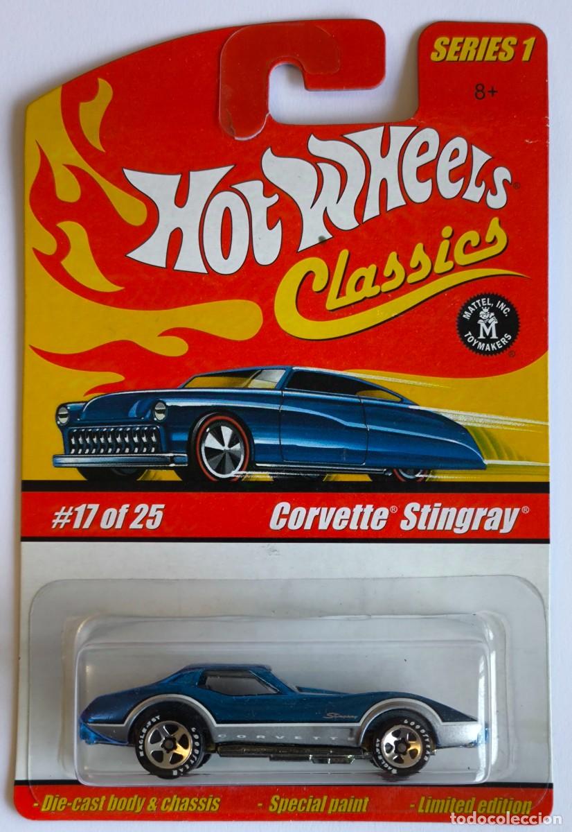 Coches a escala Hot Wheels: HOT WHEELS CLASSICS. CORVETTE STINGRAY. SERIES 1. - Foto 1