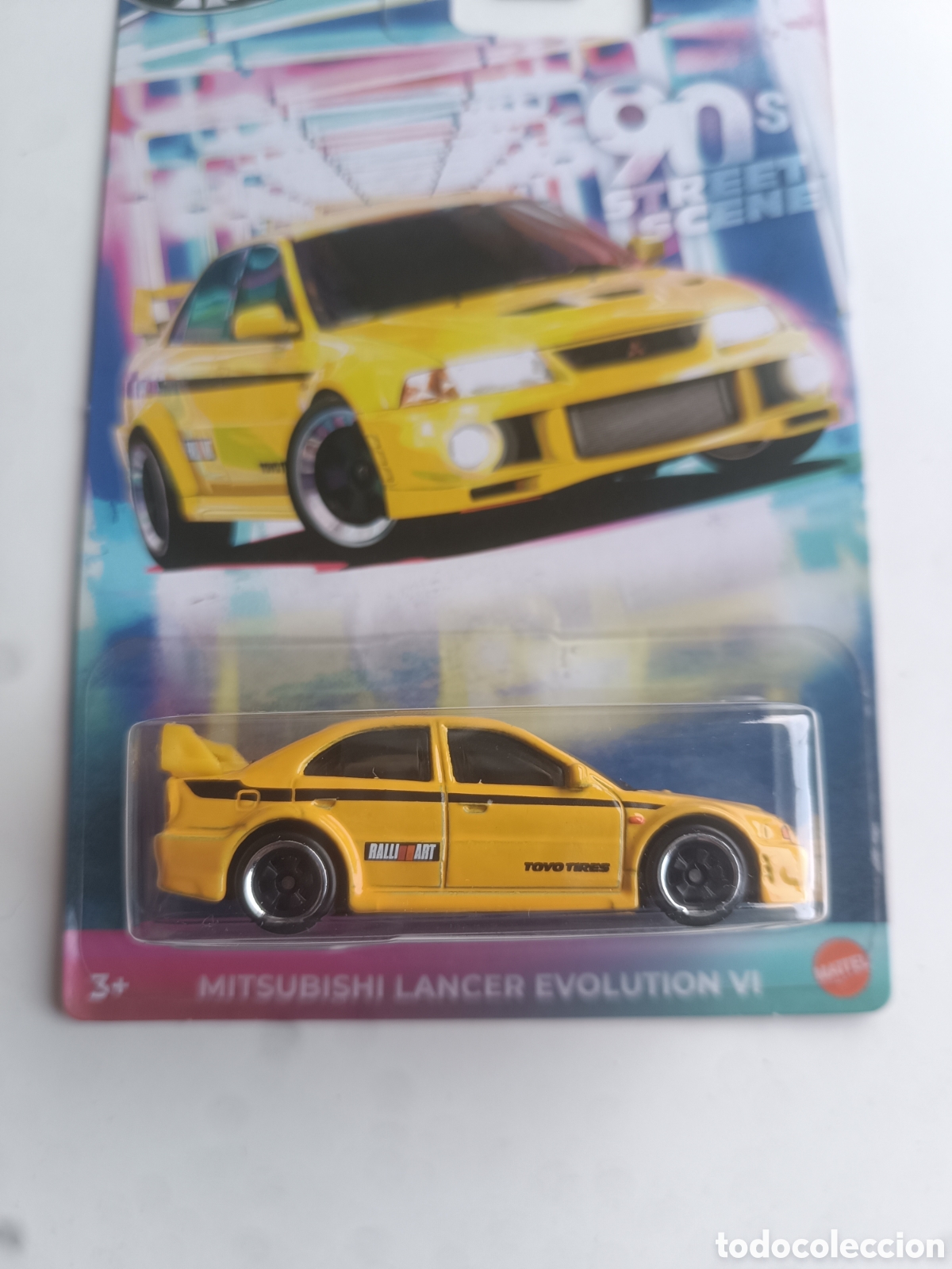 Auto in scala Hot Wheels: HOT WHEELS MITSUBISHI LANCER EVOLUTION IV. COCHE COLECCION 1/64 90'S STREET SCENE 2024.