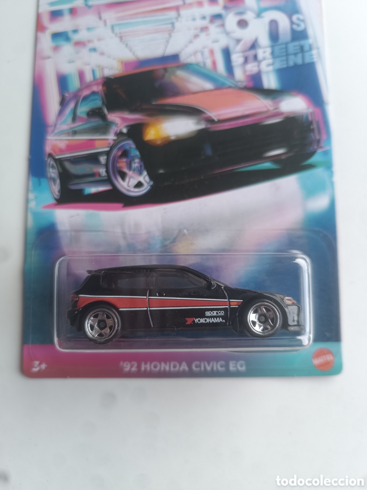 Auto in scala Hot Wheels: HOT WHEELS '92 HONDA CIVIC EG. COCHE COLECCION 1/64 90'S STREET SCENE 2024.