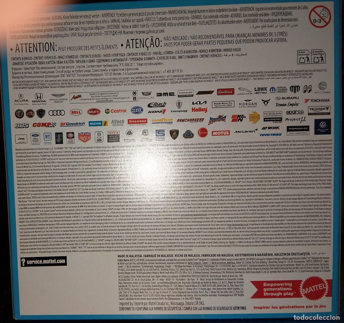 Coches a escala Hot Wheels: Hot wheels PACK 8 NUEVO 2024 - Foto 3