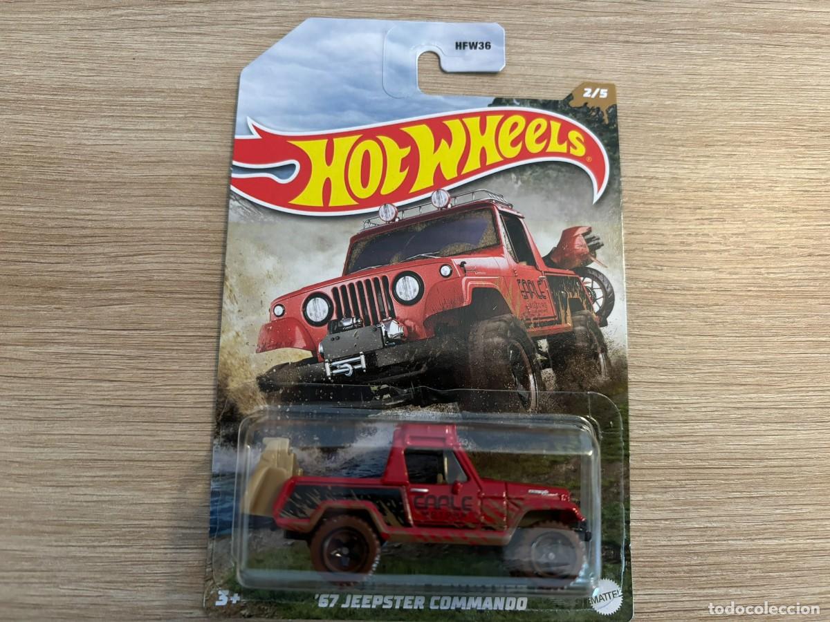 Coches a escala Hot Wheels: Jeepster commando hot wheels - Foto 1