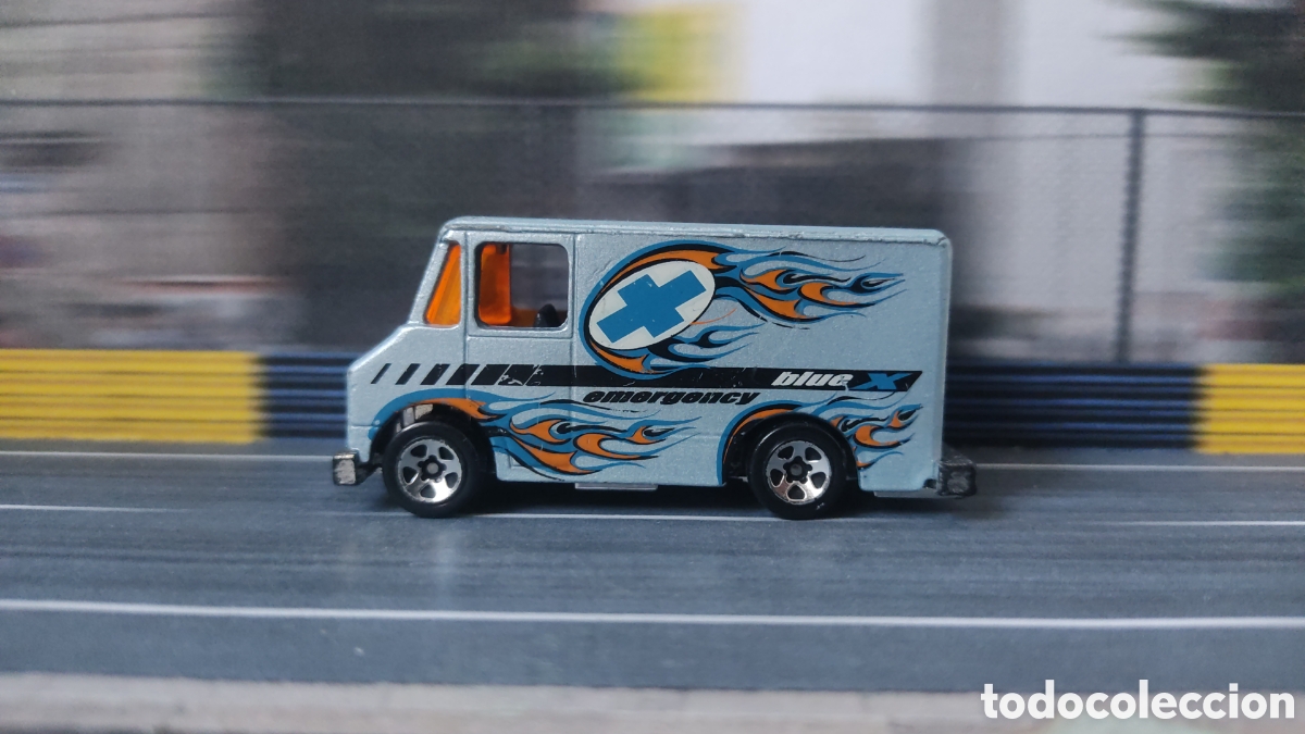 Coches a escala Hot Wheels: HOT WHEELS - Blue Emergency - Foto 3