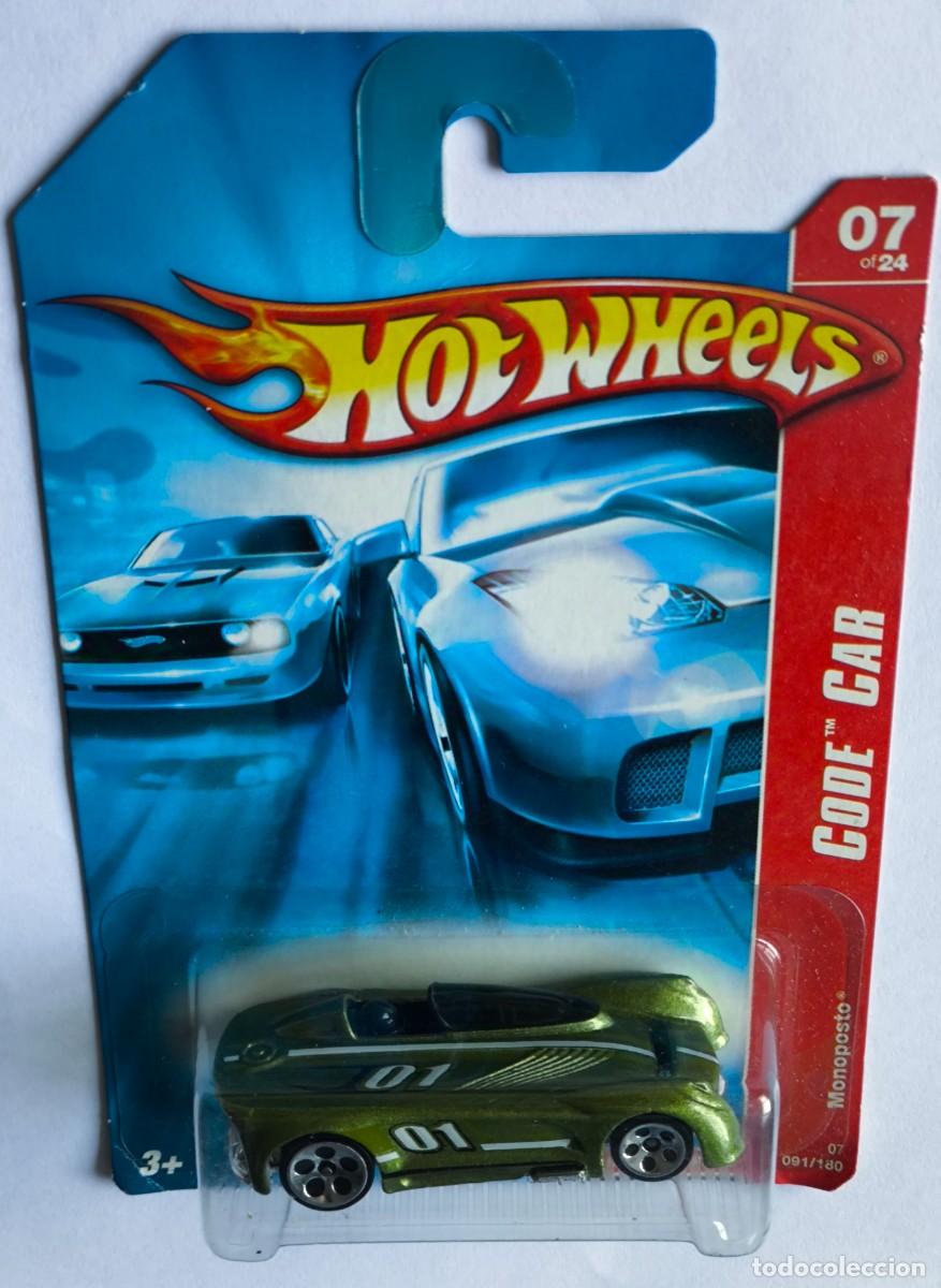 Coches a escala Hot Wheels: HOT WHEELS CODE CAR 7. MONOPOSTO. - Foto 2