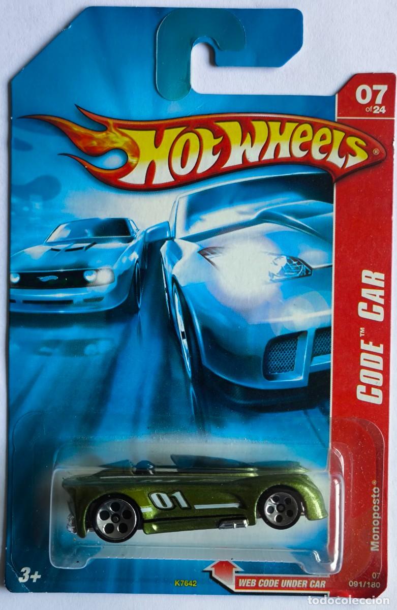 Coches a escala Hot Wheels: HOT WHEELS CODE CAR 7. MONOPOSTO. - Foto 1