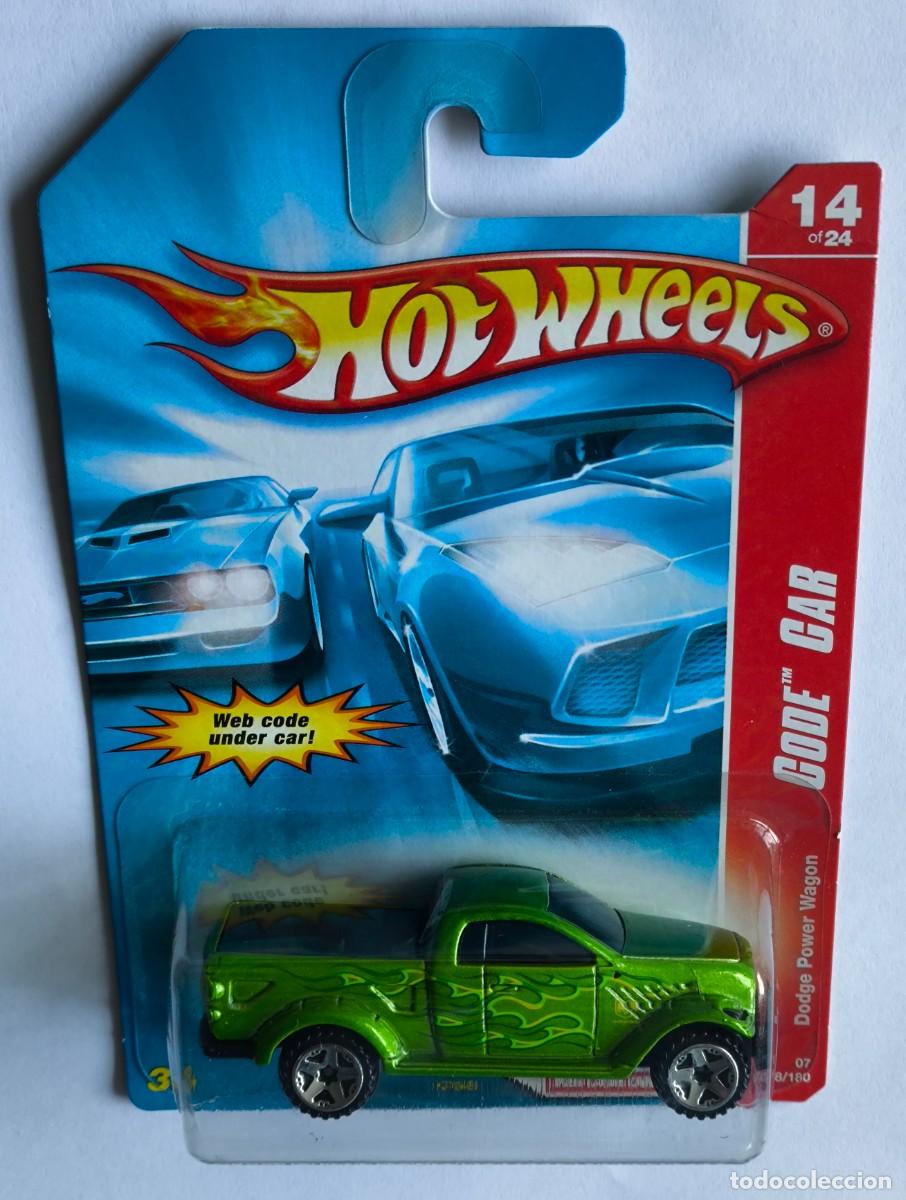 Coches a escala Hot Wheels: HOT WHEELS CODE CAR 14. DODGE POWER WAGON. - Foto 2