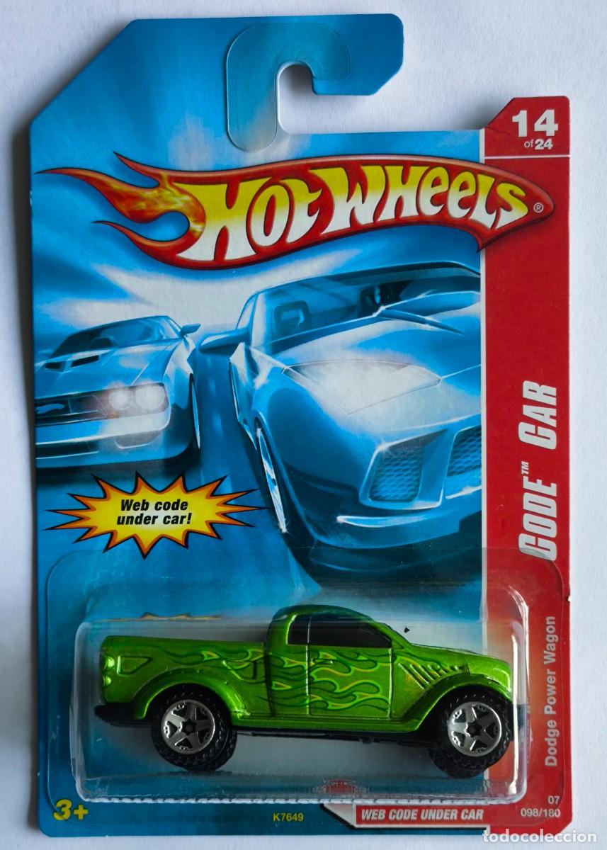 Coches a escala Hot Wheels: HOT WHEELS CODE CAR 14. DODGE POWER WAGON. - Foto 1