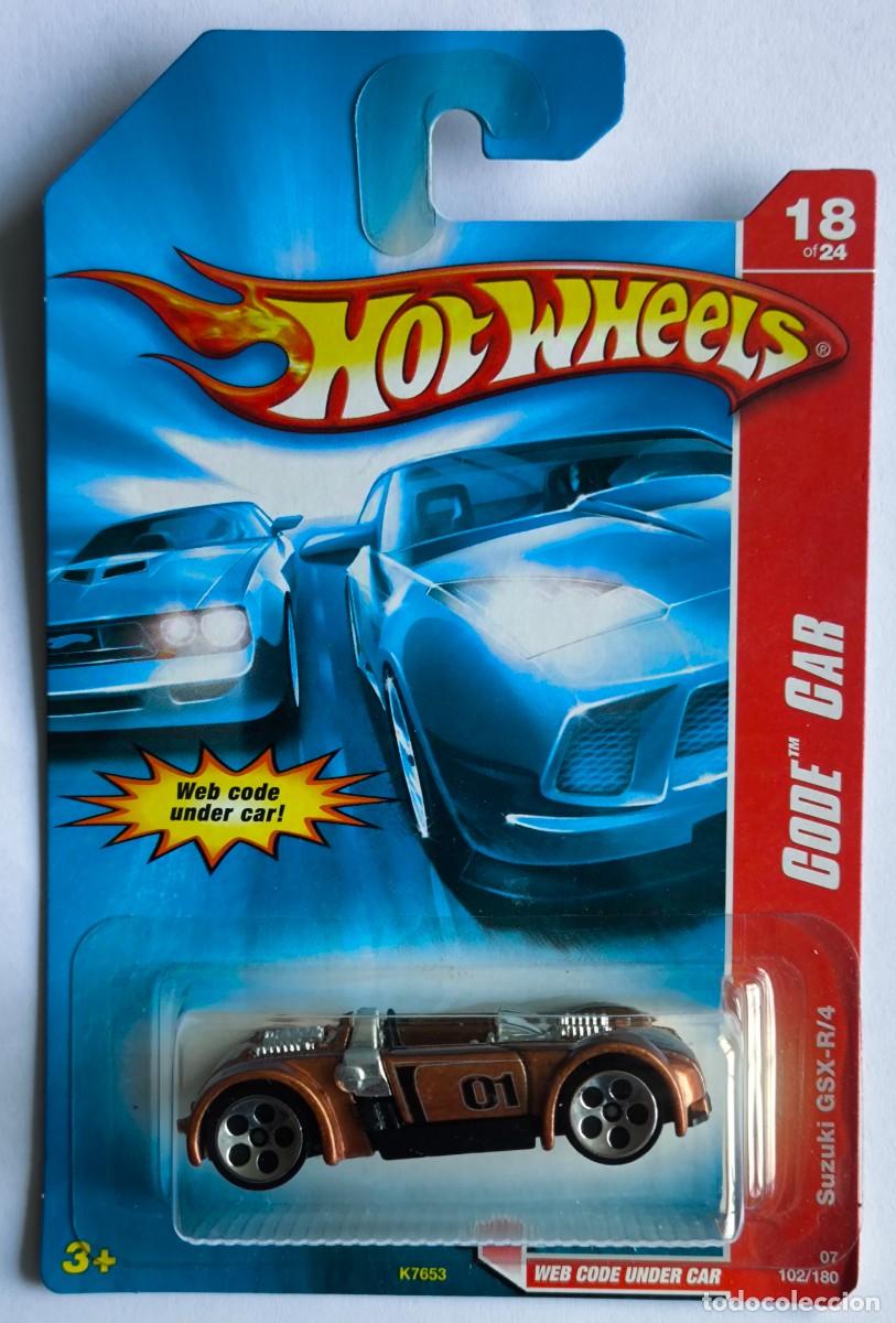 Coches a escala Hot Wheels: HOT WHEELS CODE CAR 18. SUZUKI GSX-R/4. - Foto 1