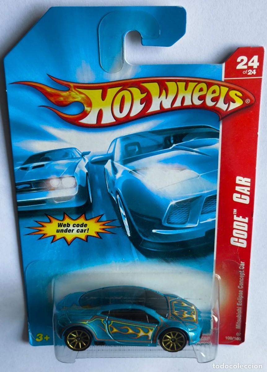 Coches a escala Hot Wheels: HOT WHEELS CODE CAR 24. MITSUBISHI ECLIPSE CONCEPT CAR. - Foto 2