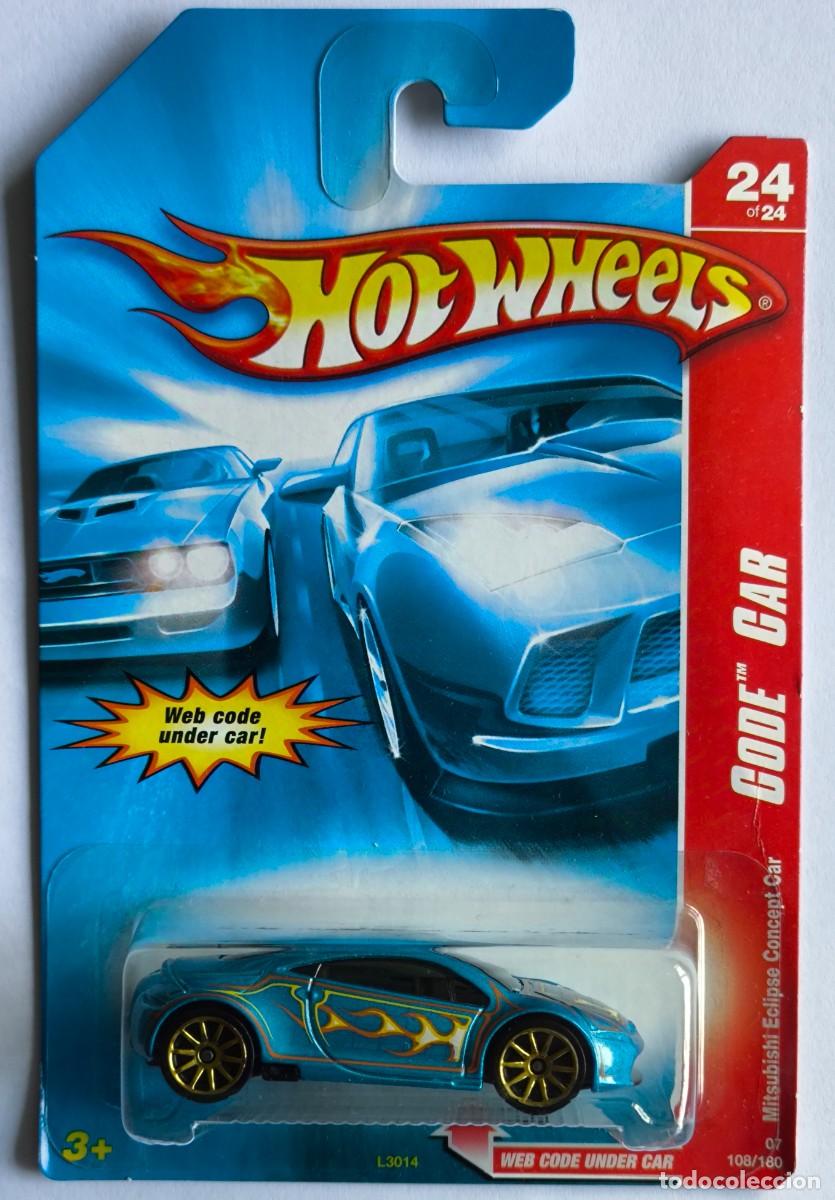 Coches a escala Hot Wheels: HOT WHEELS CODE CAR 24. MITSUBISHI ECLIPSE CONCEPT CAR. - Foto 1