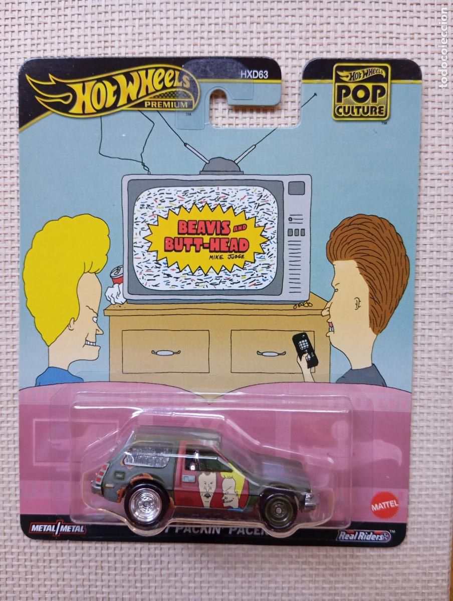 Auto in scala Hot Wheels: Hot Wheels Pop Culture &acute;77 Packin Pacer A&ntilde;o 2024