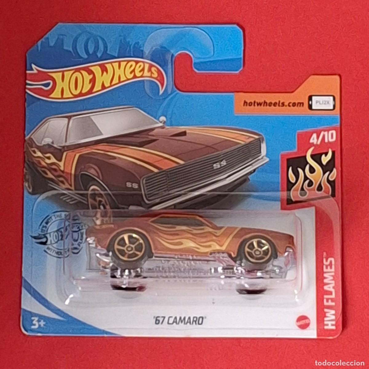 Modellautos Hot Wheels: HOT WHEELS 2020 231/250 - &acute;67 CAMARO - HW FLAMES 4/10 - NUEVO EN BLISTER - ESCALA 1:64