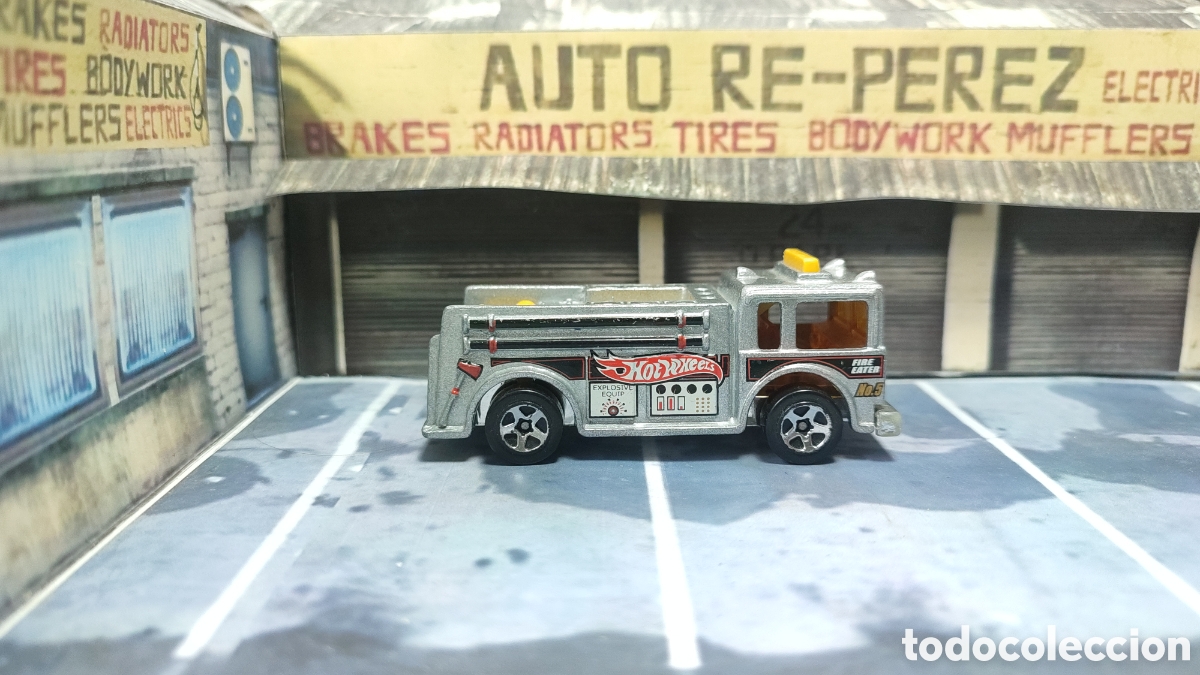 Coches a escala Hot Wheels: HOT WHEELS - Fire Eater - Foto 4