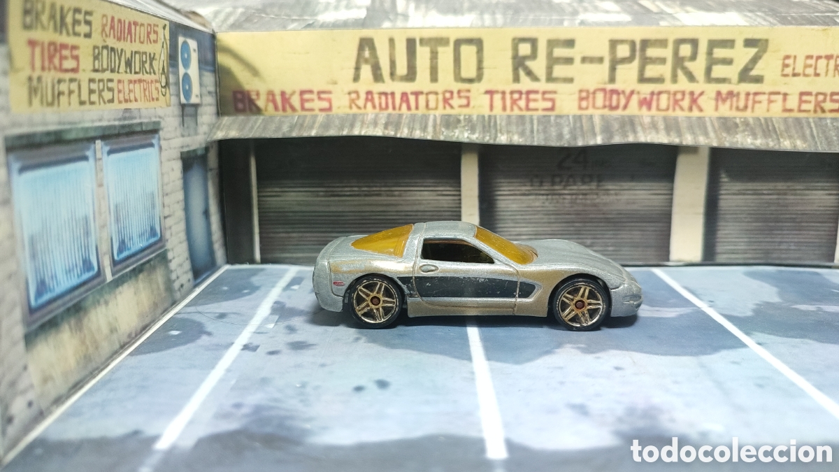 Coches a escala Hot Wheels: HOT WHEELS - 97 Corvette - Foto 4