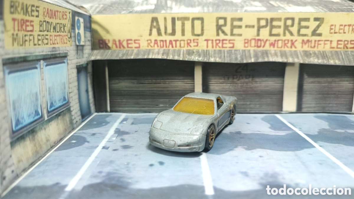 Coches a escala Hot Wheels: HOT WHEELS - 97 Corvette - Foto 1