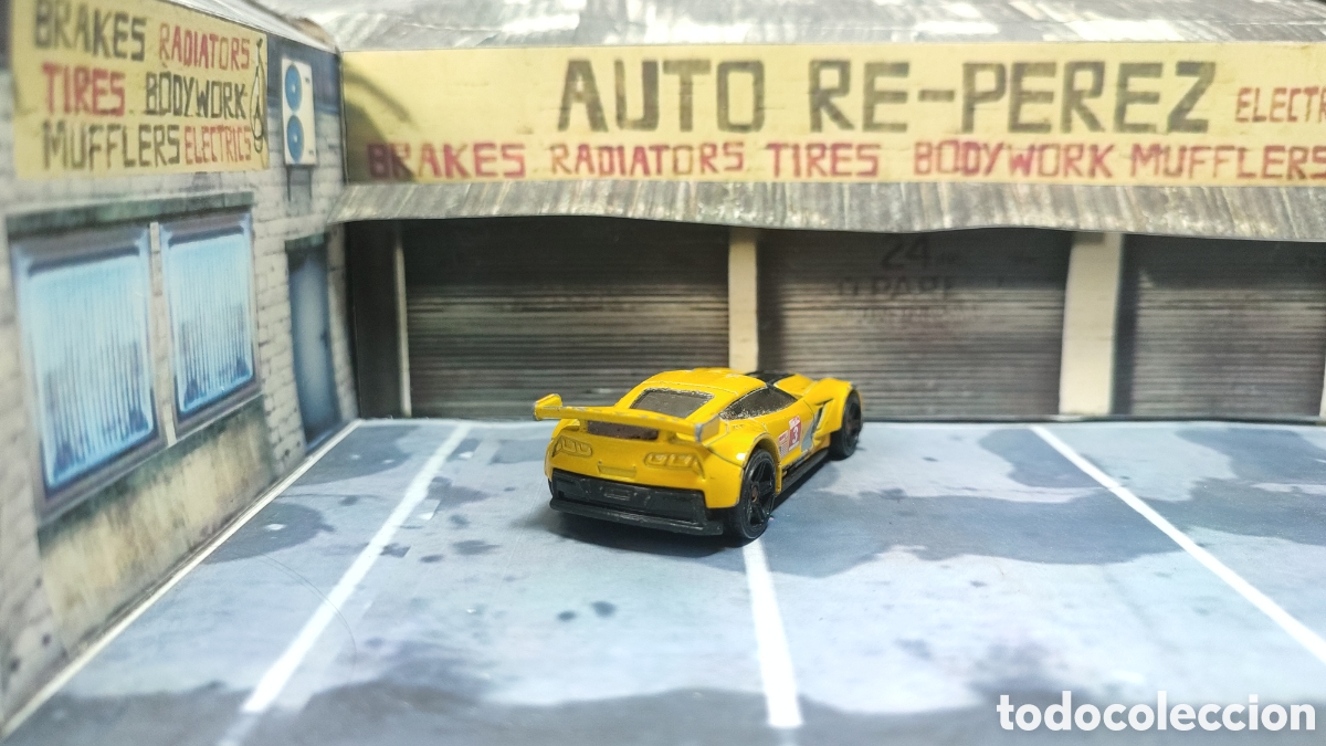 Coches a escala Hot Wheels: HOT WHEELS - Corvette C7R - Foto 2