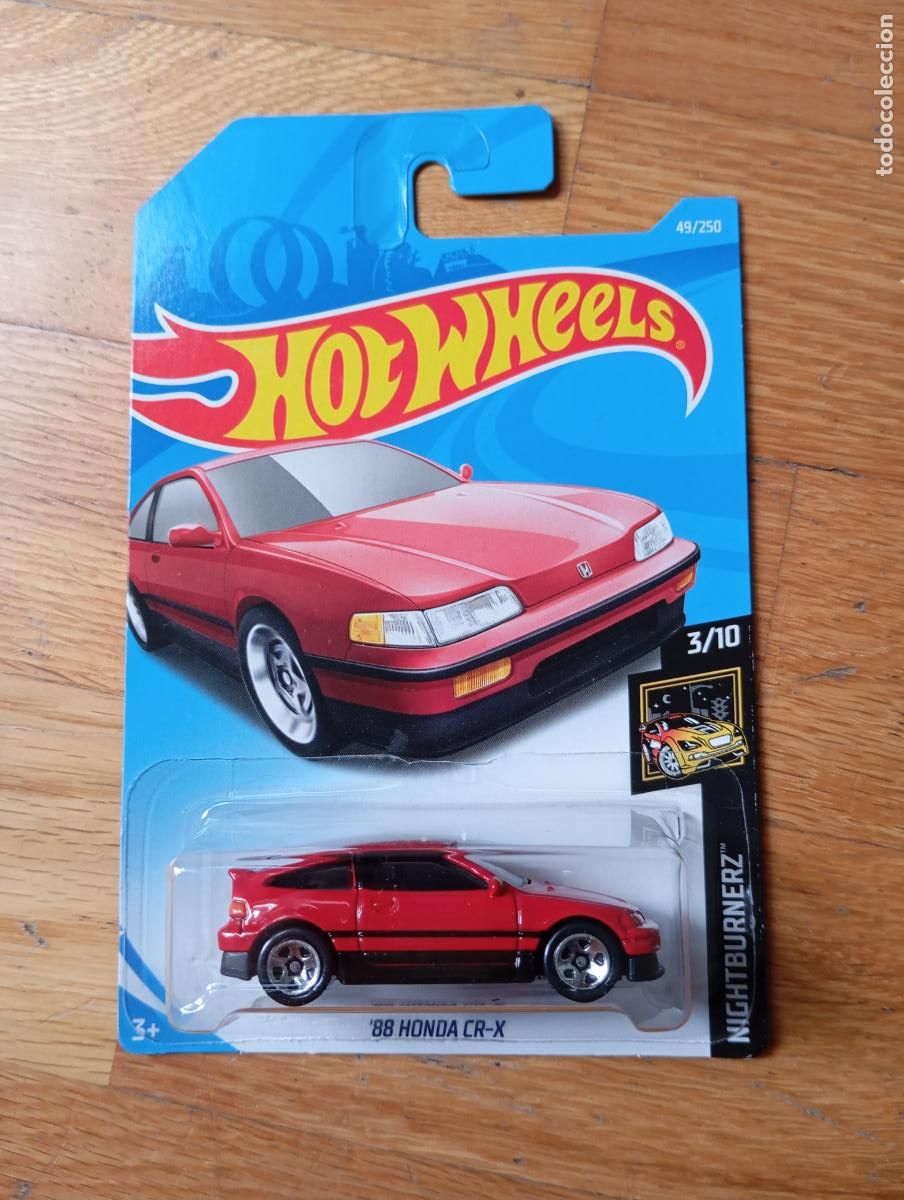 Auto in scala Hot Wheels: Hot wheels &acute;88 Honda CRX a&ntilde;o 2019