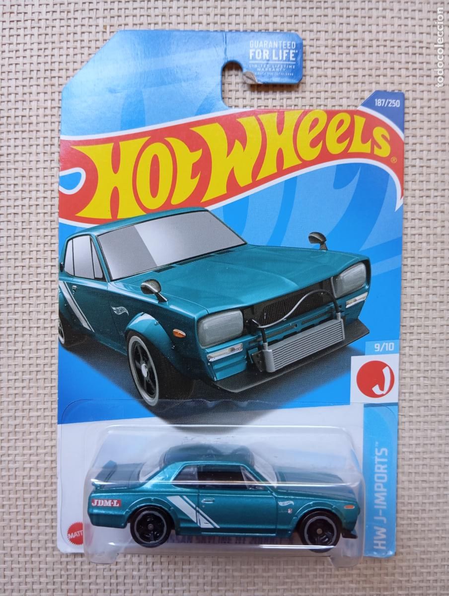Auto in scala Hot Wheels: Hot wheels Nissan Skyline HT 2000gtx a&ntilde;o 2022