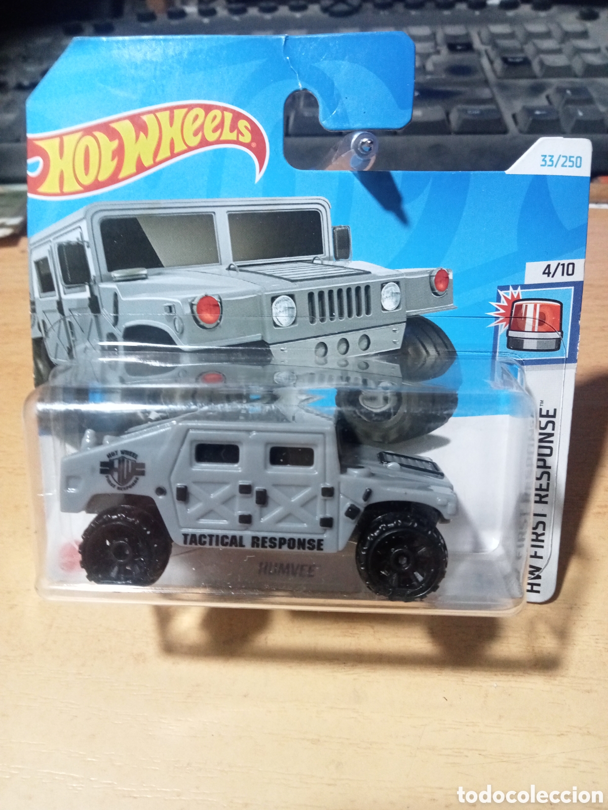 Coches a escala Hot Wheels: hot wheels humvee tactical response - Foto 1
