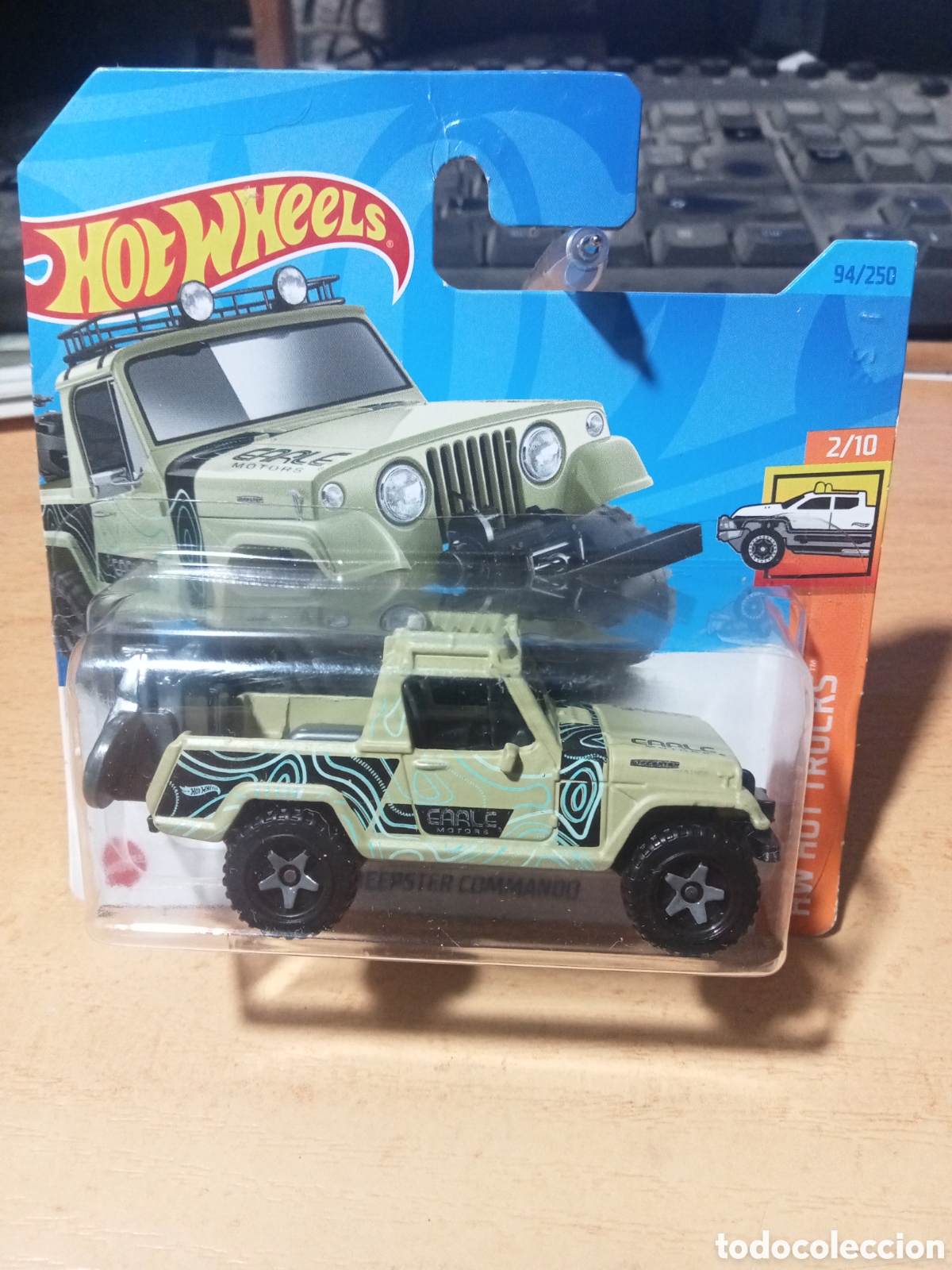 Coches a escala Hot Wheels: hot wheels &acute;67 jeepster commando - Foto 1