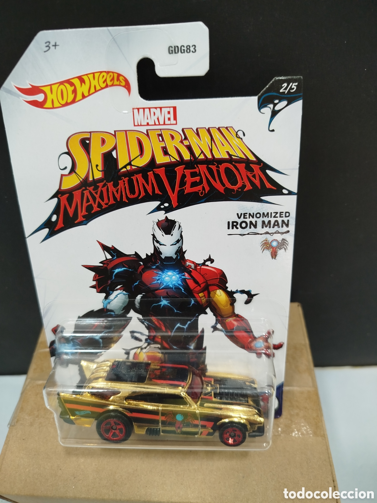 Coches a escala Hot Wheels: Hot wheels Marvel Spiderman Iron Man Jack Hammer - Foto 3