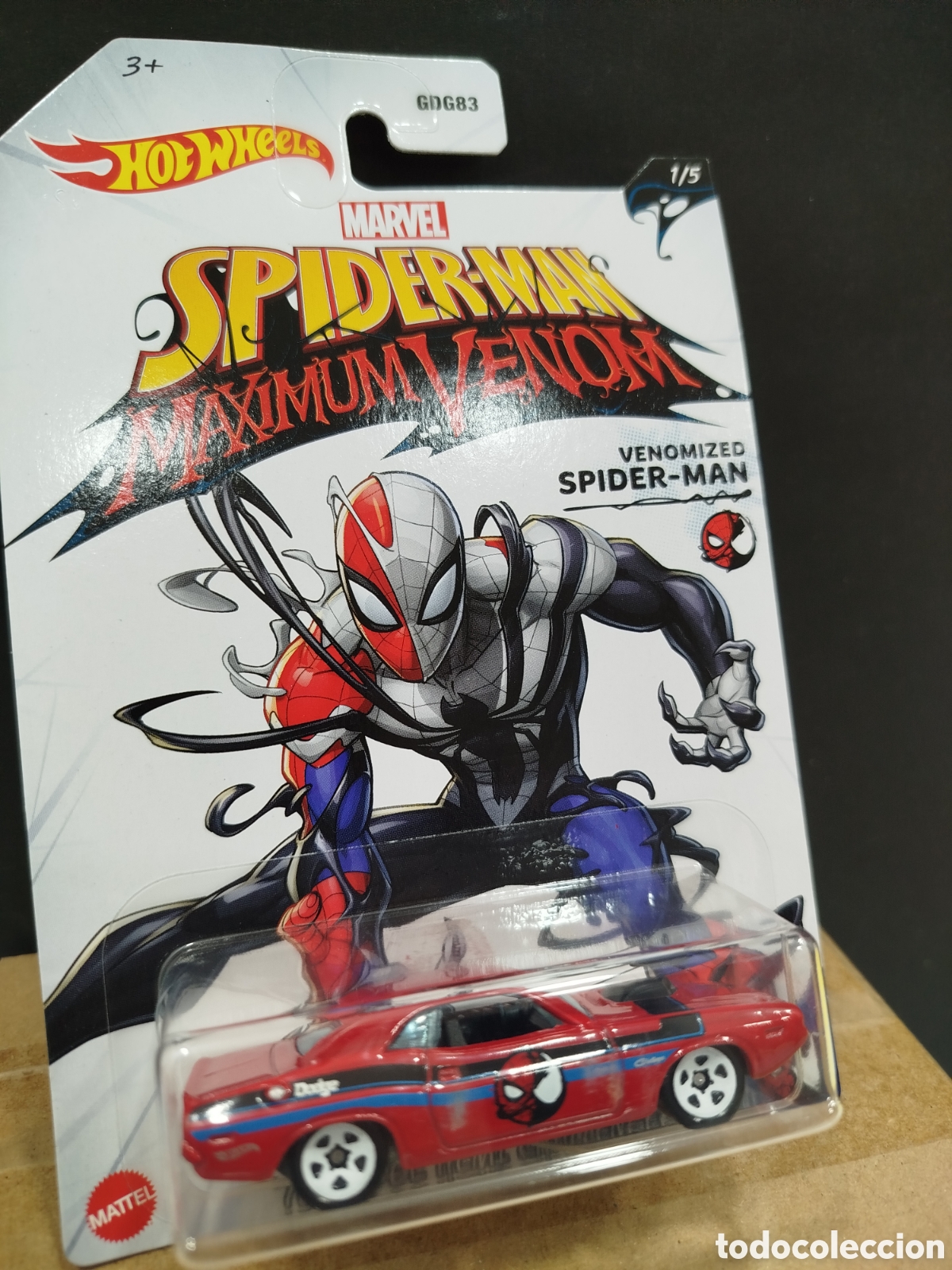 Coches a escala Hot Wheels: Hot wheels Marvel Spiderman Dodge Heme - Foto 3