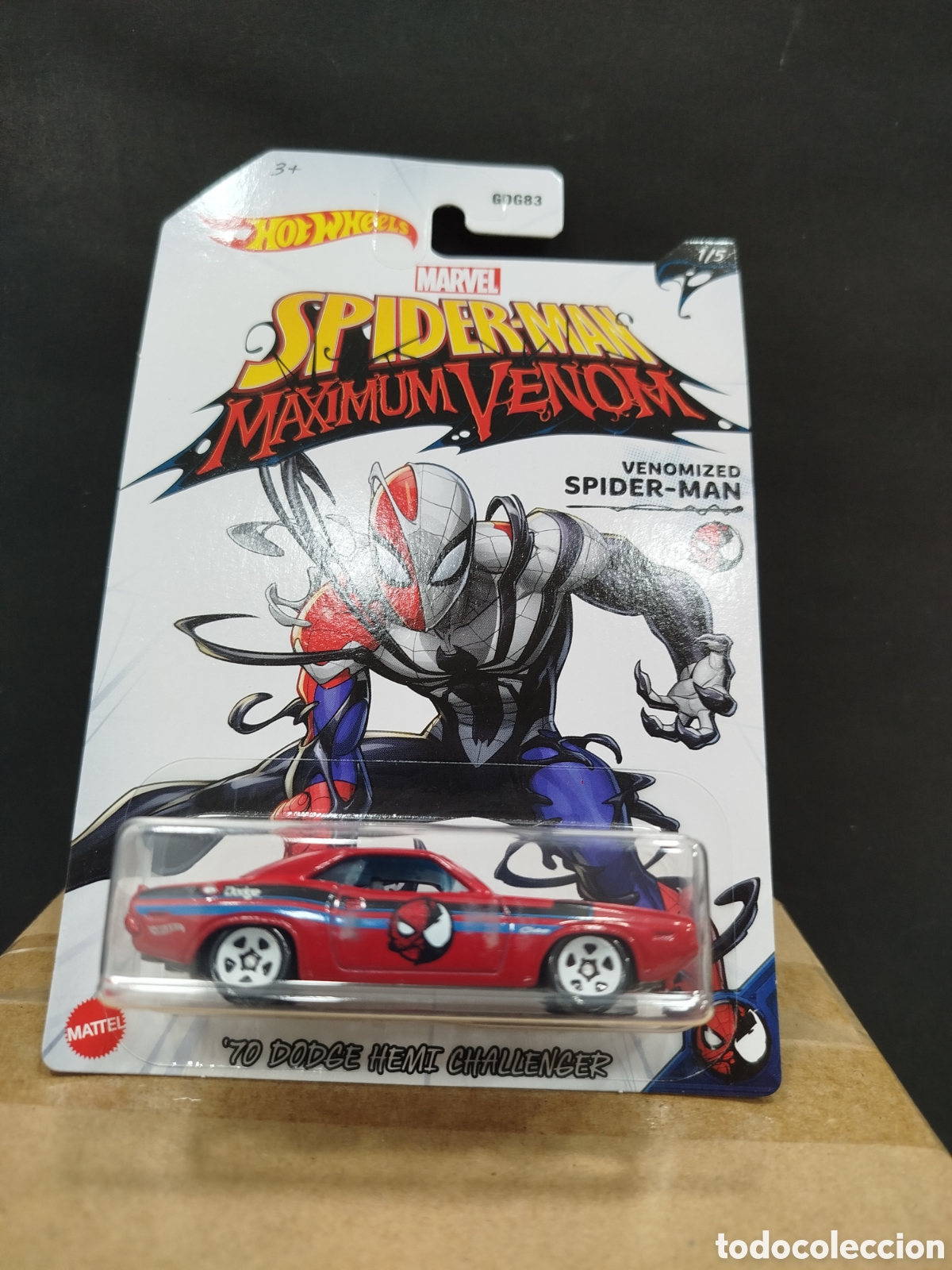 Coches a escala Hot Wheels: Hot wheels Marvel Spiderman Dodge Heme - Foto 1