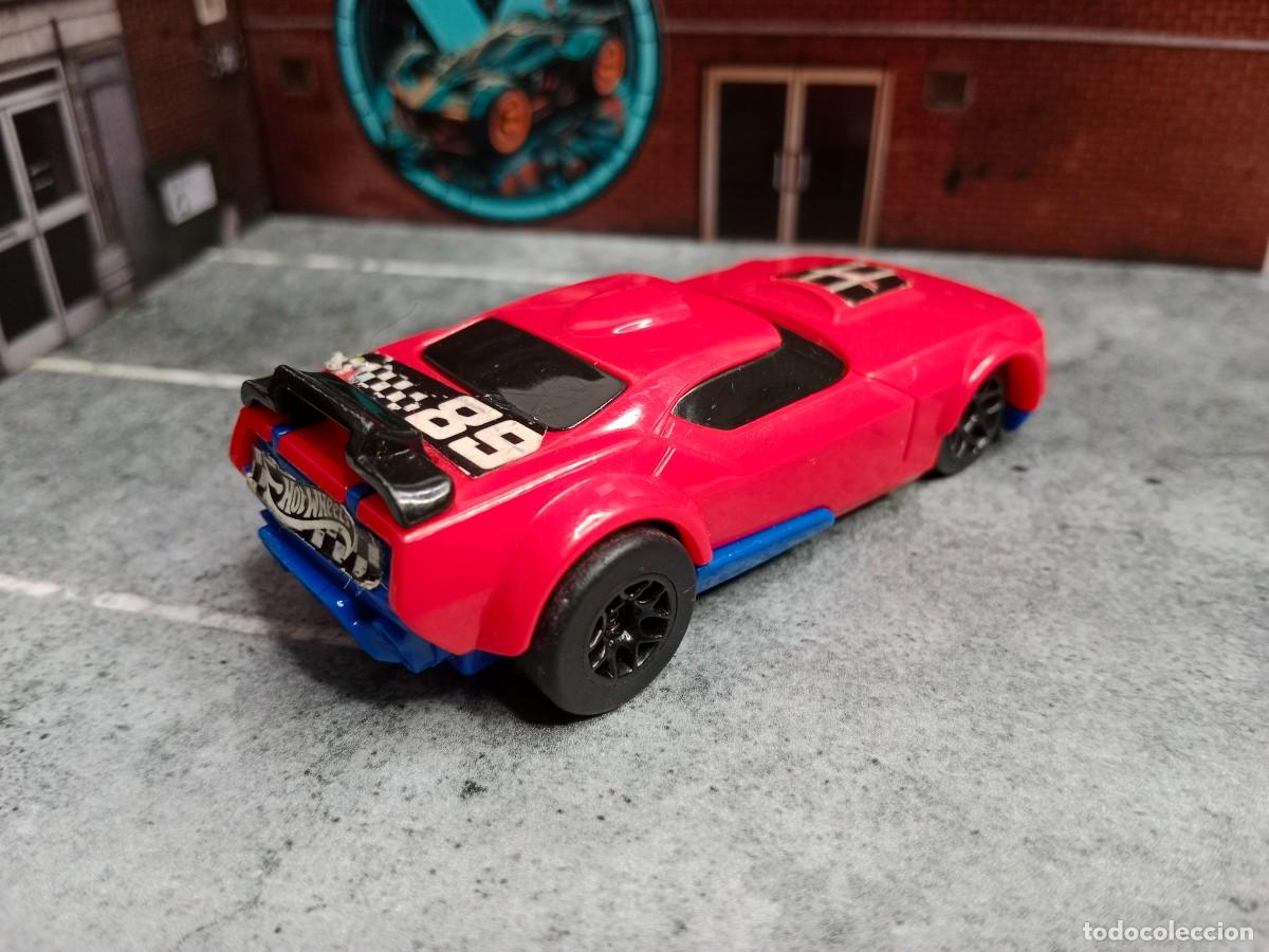 Coches a escala Hot Wheels: Fast Fish Burger King 2017 Hot Wheels Mattel 9cm Pullback - Foto 2