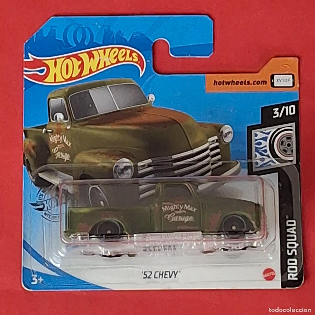 Carros em escala Hot Wheels: HOT WHEELS 2020 201/250 - &acute;52 CHEVY PICK-UP CHEVROLET - NUEVO EN BLISTER - ESCALA 1:64