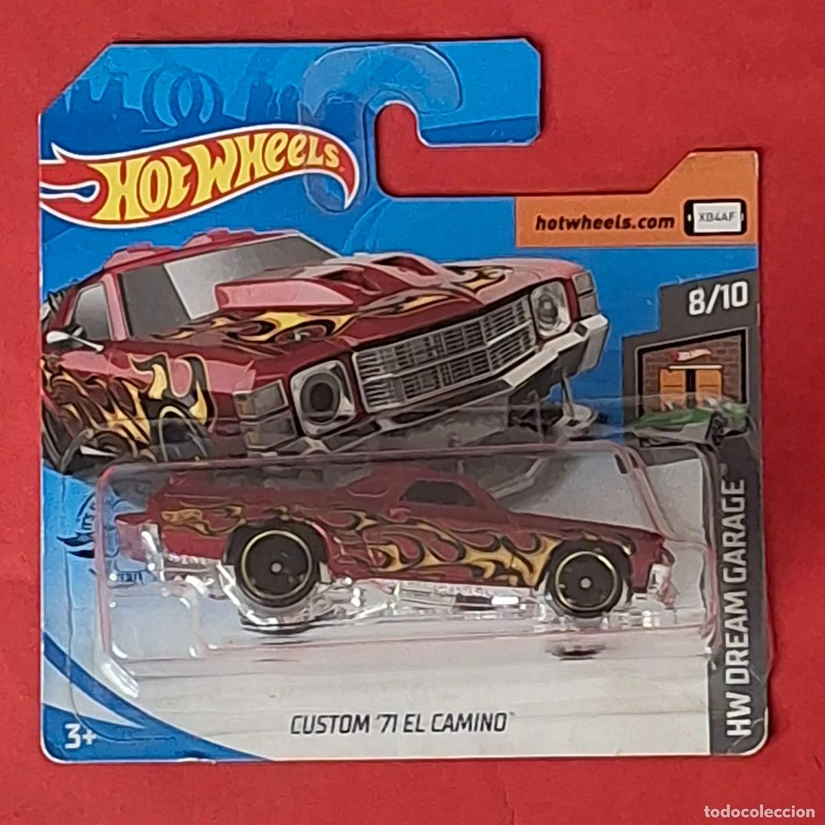 Carros em escala Hot Wheels: HOT WHEELS 2020 40/250 - CUSTOM &acute;71 EL CAMINO - DREAM GARAGE 8/10 -NUEVO EN BLISTER - ESCALA 1:64