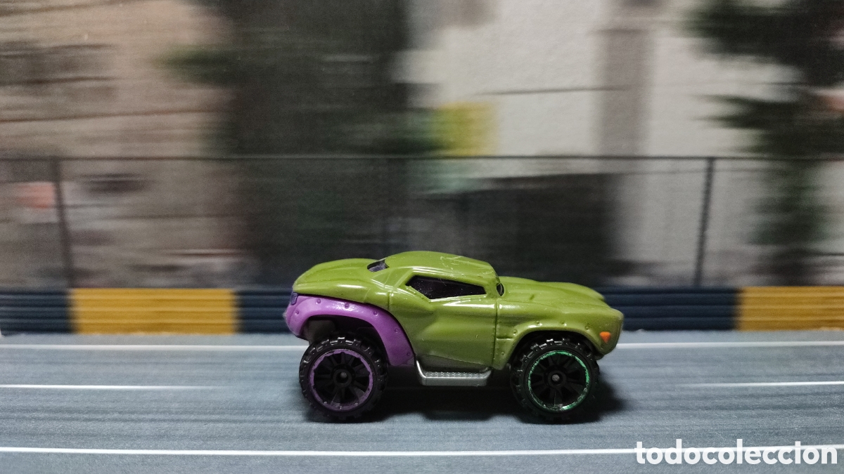 Coches a escala Hot Wheels: HOT WHEELS - Hulk Car - Foto 4