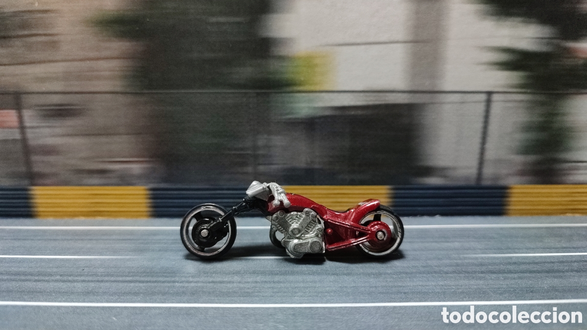 Coches a escala Hot Wheels: HOT WHEELS - Moto Chopper - Foto 3