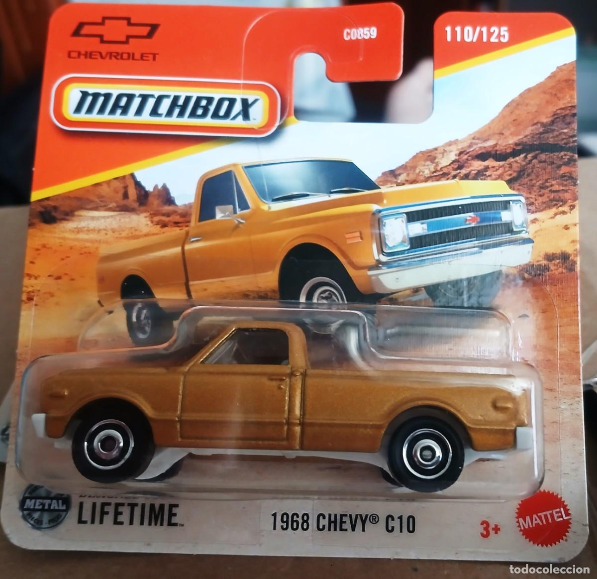 Coches a escala Hot Wheels: Matchbox Chevy C10 1968 pick up - Foto 1