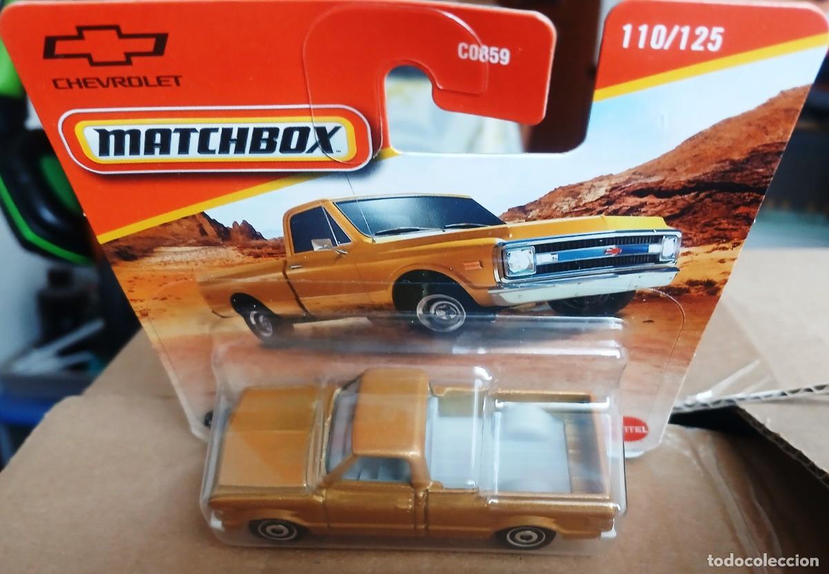 Coches a escala Hot Wheels: Matchbox Chevy C10 1968 pick up - Foto 3