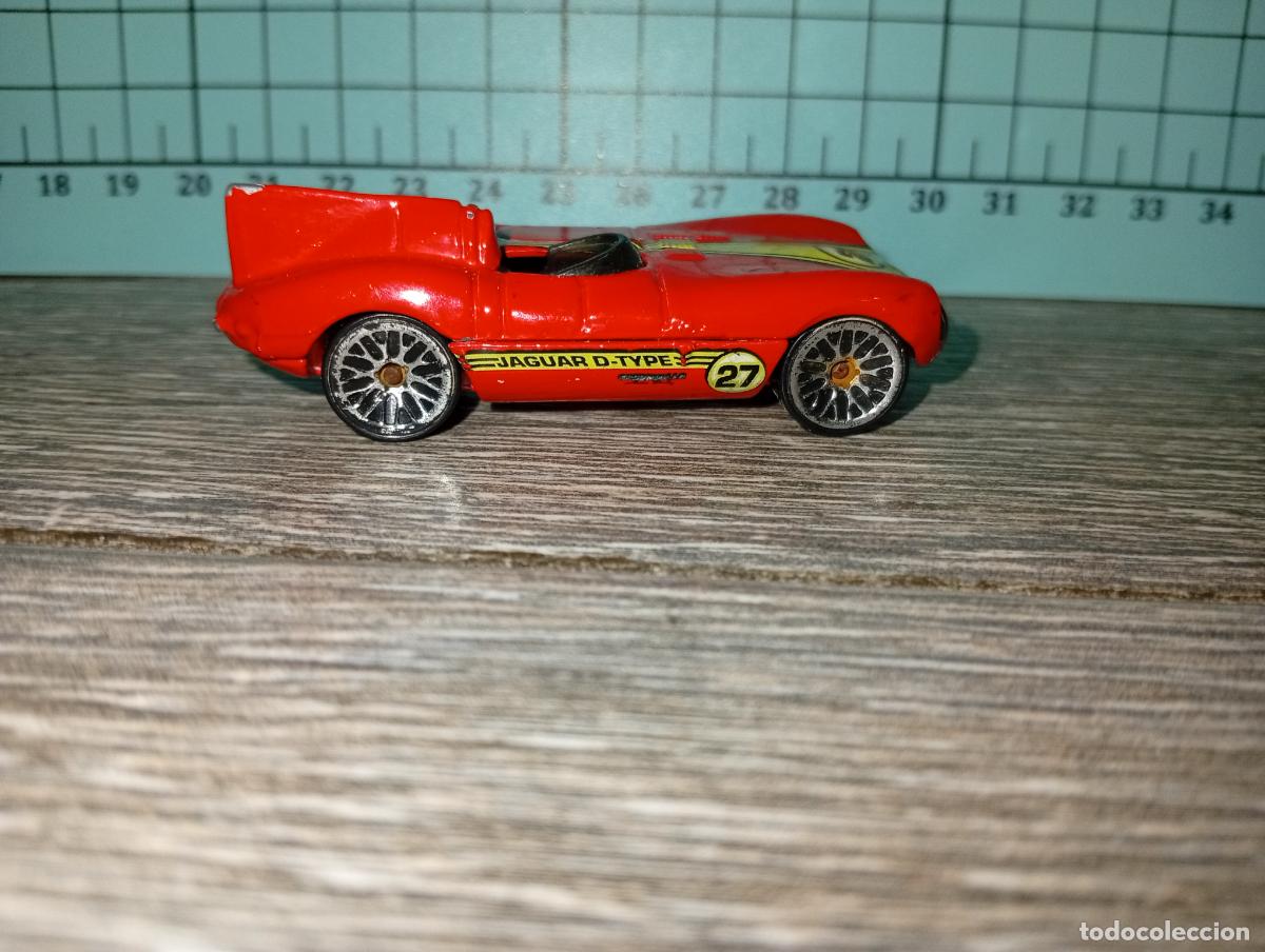 Coches a escala Hot Wheels: Coche Jaguar D-type hot wheels 1996 - Foto 3