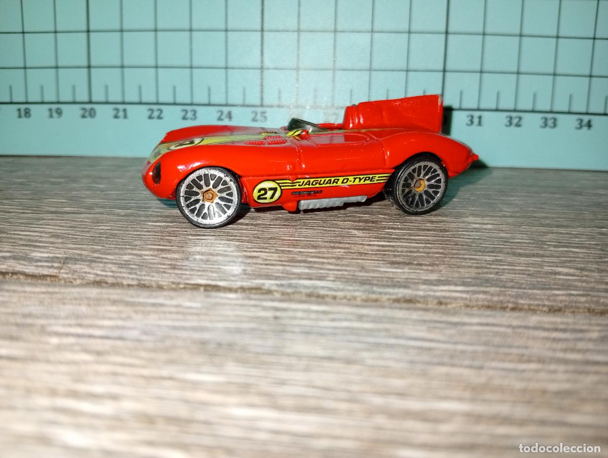 Coches a escala Hot Wheels: Coche Jaguar D-type hot wheels 1996 - Foto 6