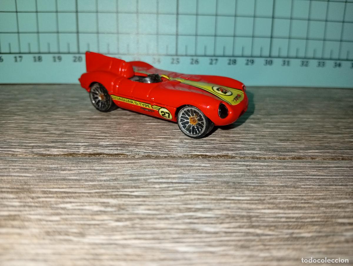 Coches a escala Hot Wheels: Coche Jaguar D-type hot wheels 1996 - Foto 1