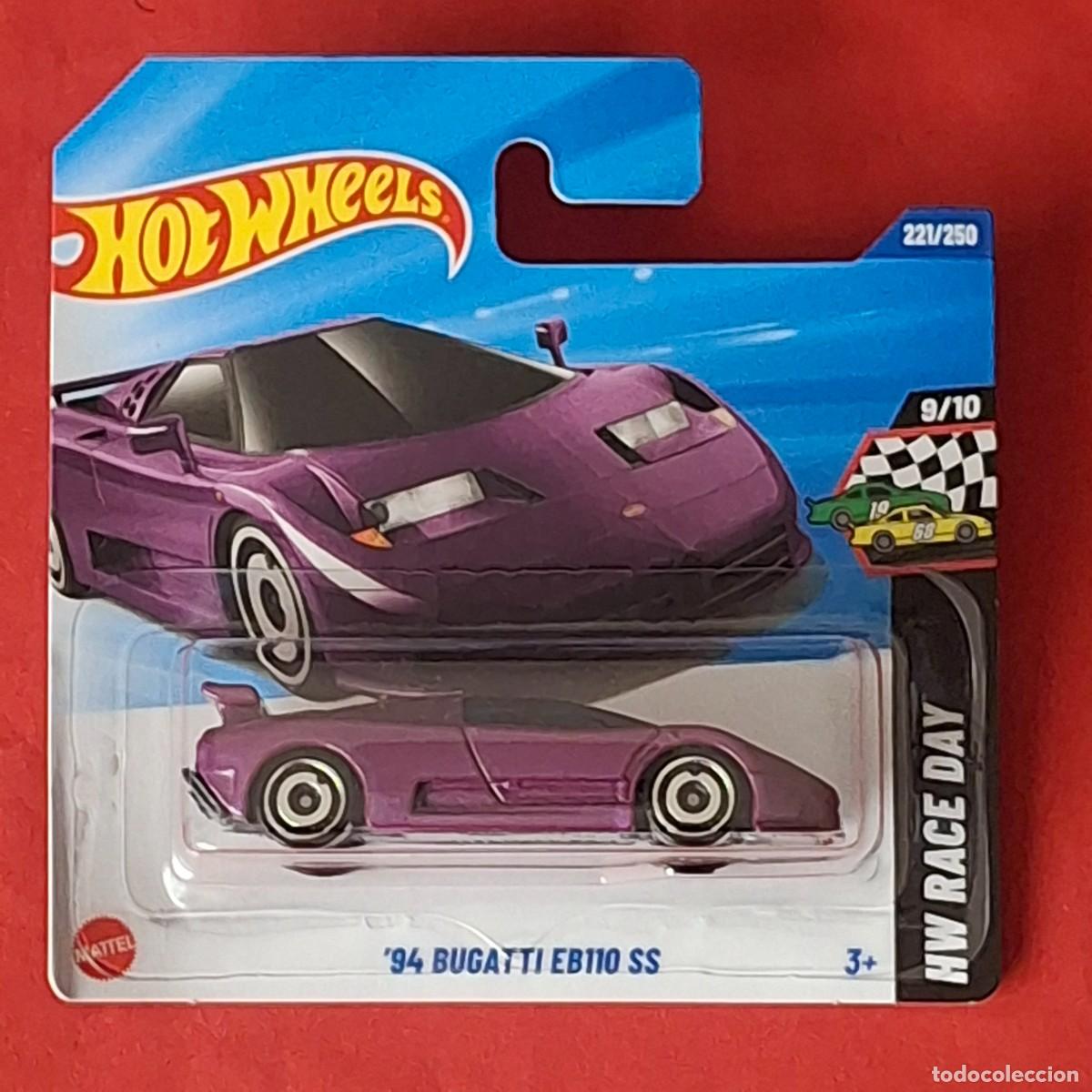 Modellautos Hot Wheels: HOT WHEELS 2025 221/250 - &acute;94 BUGATTI EB110 SS - NUEVO EN BLISTER - ESCALA 1/64