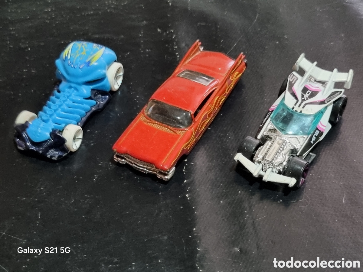 Coches a escala Hot Wheels: LOTE DE 3 COCHES HOTWHEELS - Foto 1